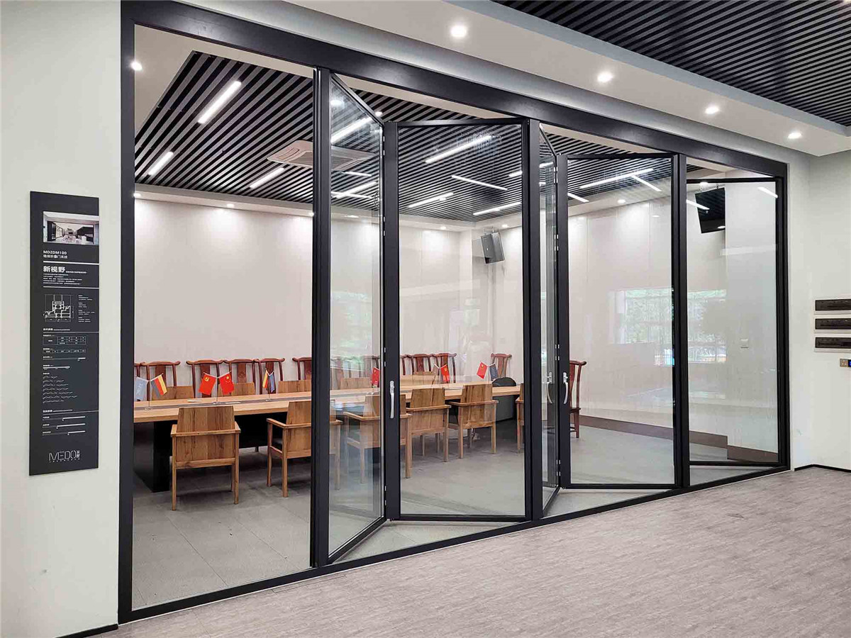 Welcome to a World of Elegance and Functionality Slimline Folding Doors by MEDO