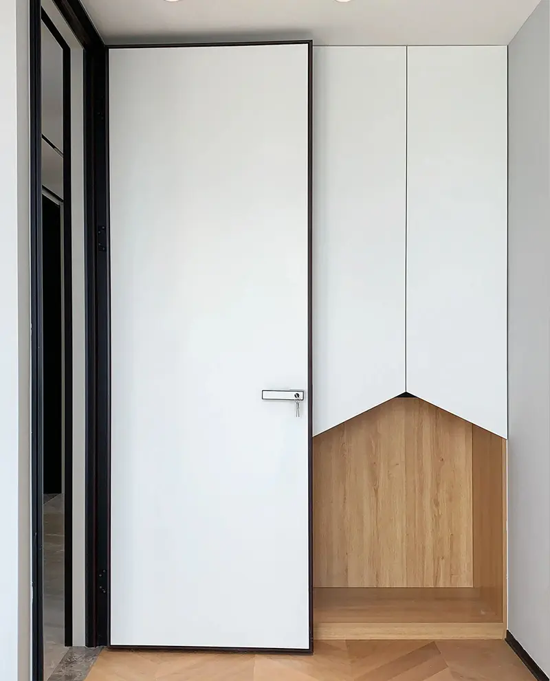 Invisible Door for Stylish Minimalist Modern Interiors