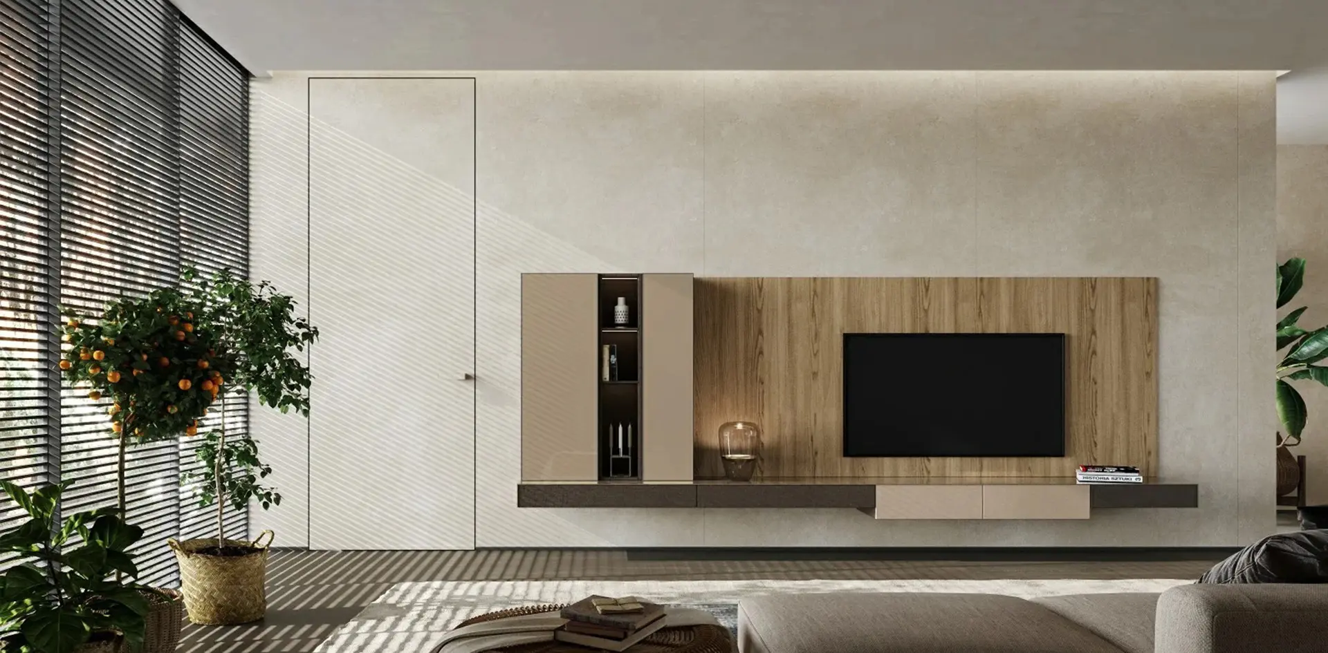 Invisible Door For Stylish Minimalist Modern Interiors